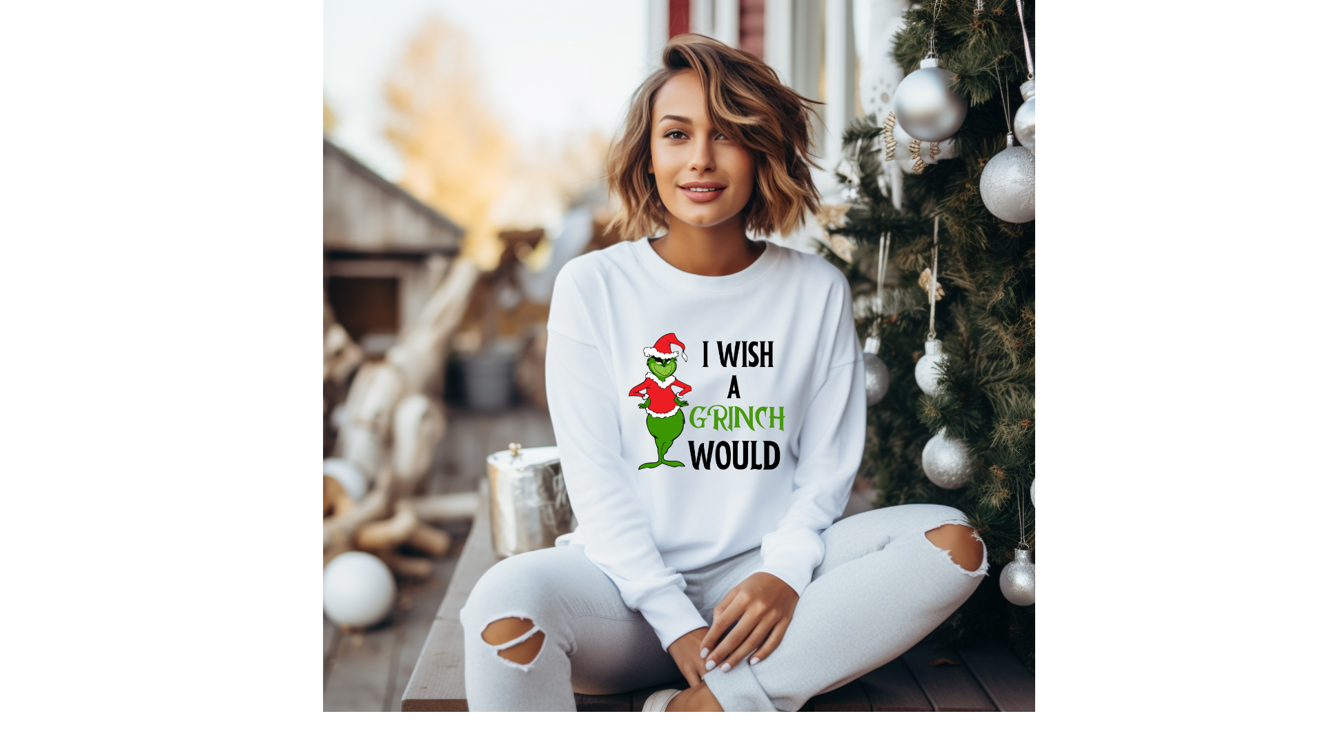 Grinch Christmas hoodie, Whoville t-shirt, Green Goblin sweater, Christmas gift idea, Grinchmas xmas hoodie, funny shirts, I wish a grinch