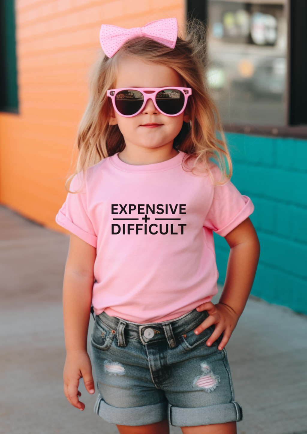 Toddler Expensive and difficult Tee, Mommy and me tshirts, Mini Mama, Mommy and me matching shirts