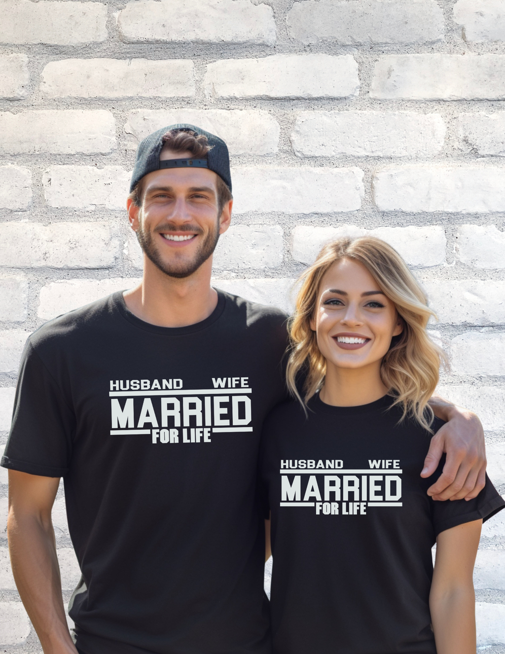 Husband wife shirts, matching couple t-shirts, Valentine's Day tee, anniversary t-shirts, wedding gift idea, gift for her, gift for him