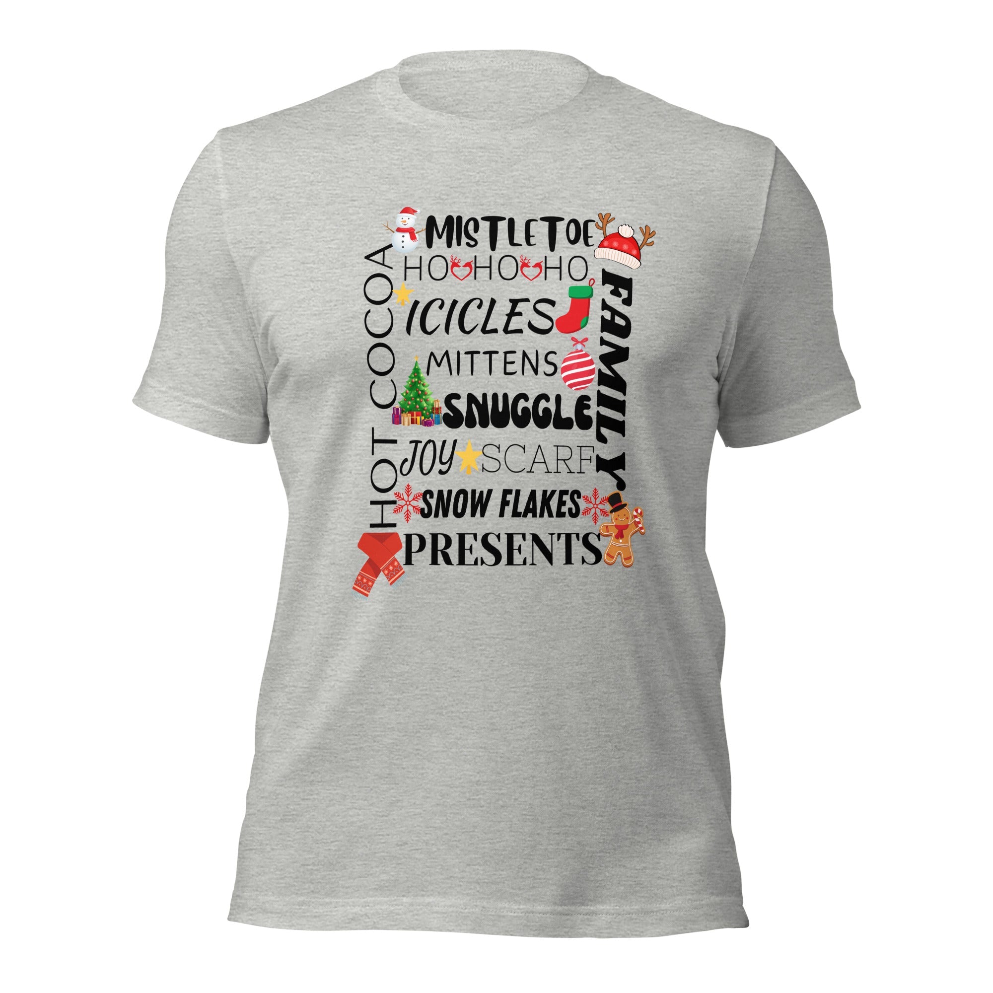 Christmas t-shirts, Christmas gift idea, family xmas tees, matching xmas shirts, unisex shirts, holiday tee