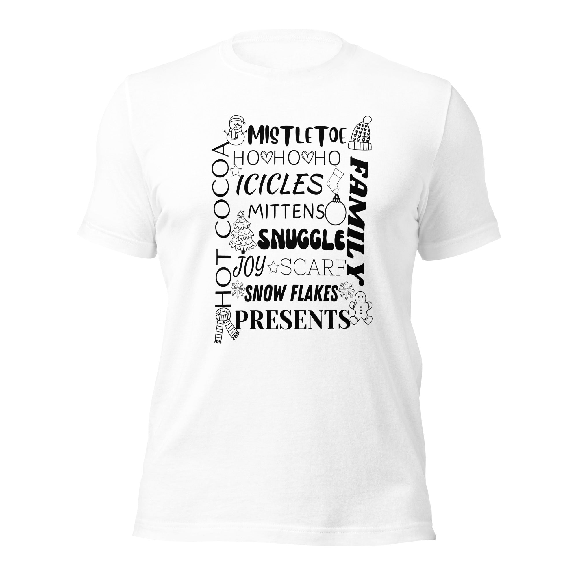 Christmas t-shirts, Christmas gift idea, family xmas tees, matching xmas shirts, unisex shirts, holiday tee